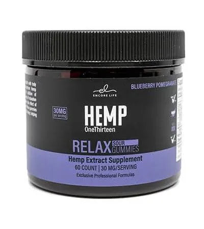 Encore Life | D9 Relax Gummies - Blueberry Pomegranate encore Coastal Hemp Co
