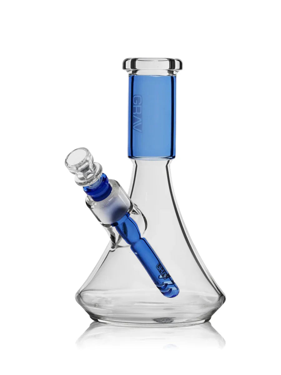 GRAV Small Deco Beaker Water Pipe Grav Coastal Hemp Co