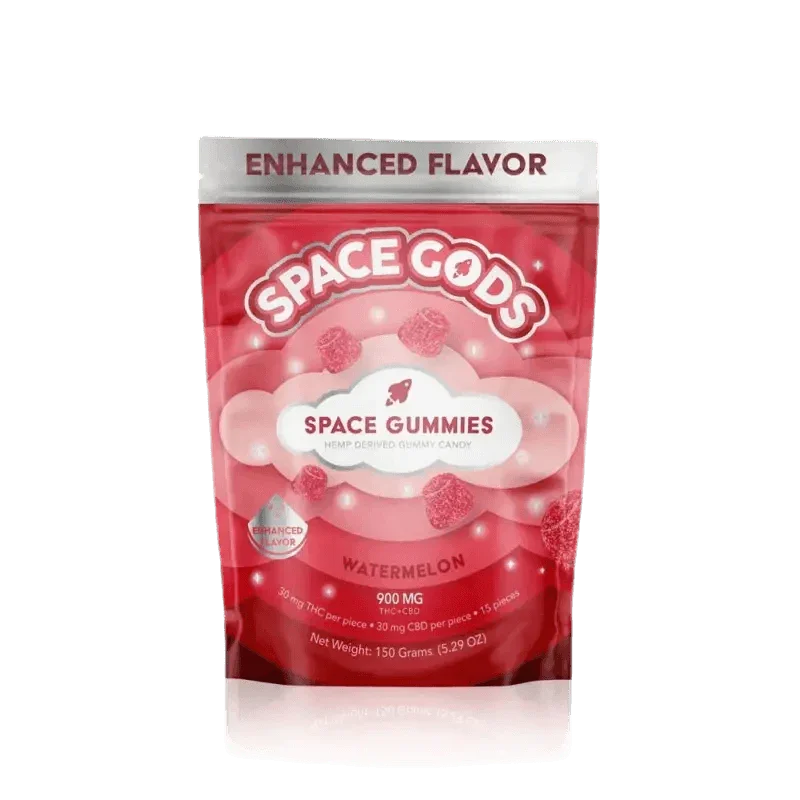 Space Gods Space Gummies - Mega Dose | THC + CBD – 15pc - Coastal Hemp Co