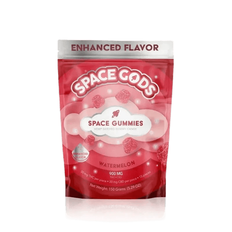 Space Gods Space Gummies - Mega Dose | THC + CBD – 15pc - Coastal Hemp Co