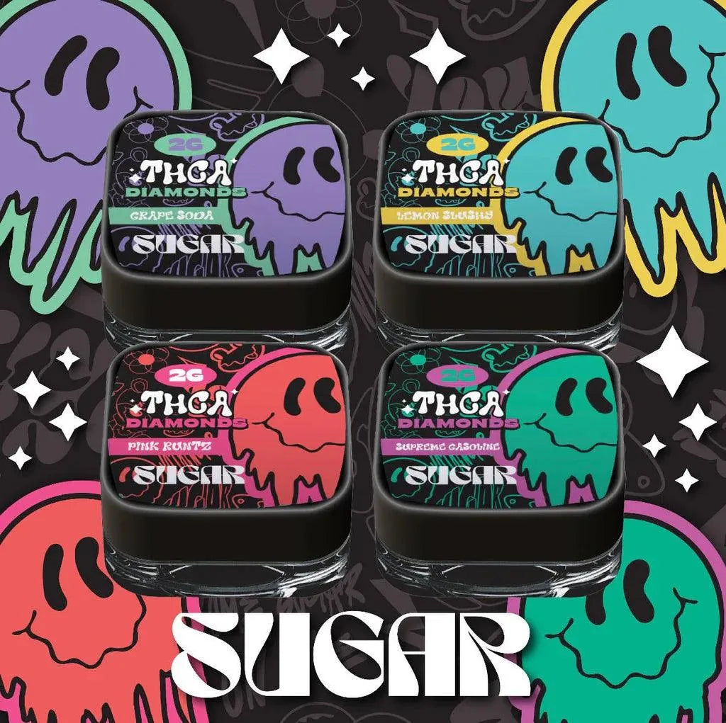 Trippy Sugar THCa Diamonds 2G Pure THCa distillate Trippy Sugar THCa Diamonds 2G Pure THCa distillate