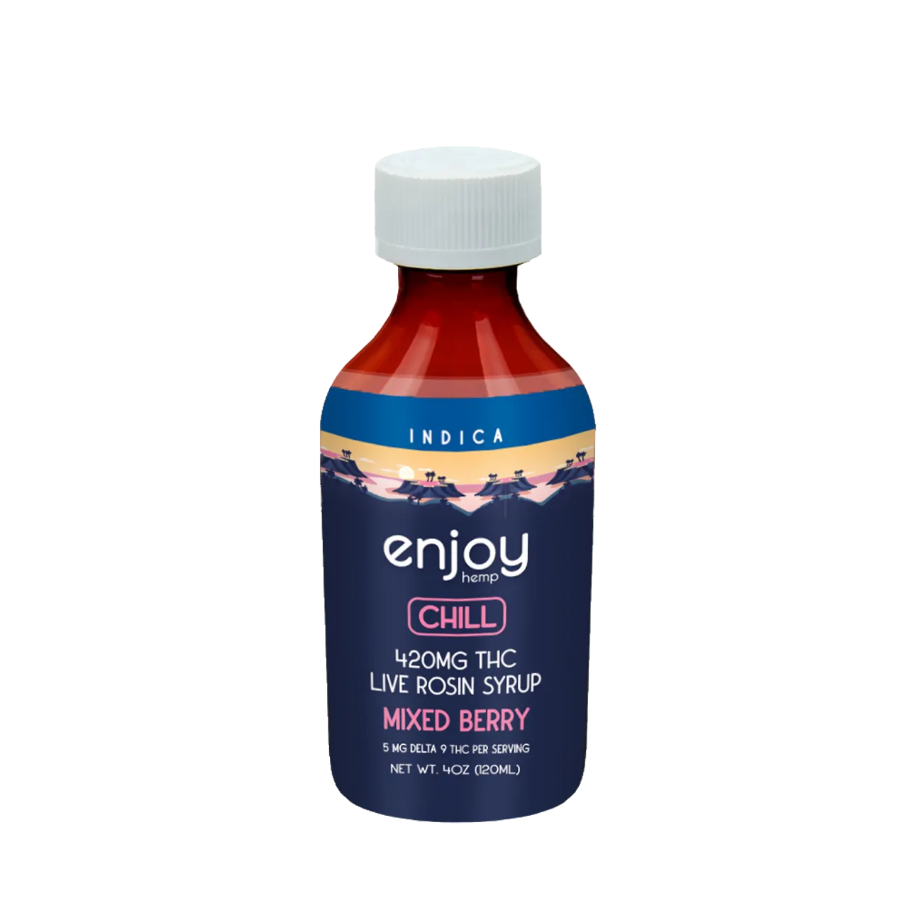 Enjoy Delta 9 THC Syrup 420 mg Live Rosin Enjoy Hemp Coastal Hemp Co