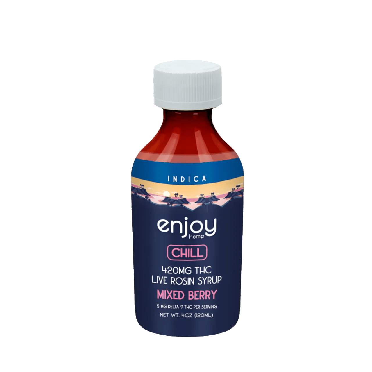 Enjoy Delta 9 THC Syrup 420 mg Live Rosin Enjoy Hemp Coastal Hemp Co