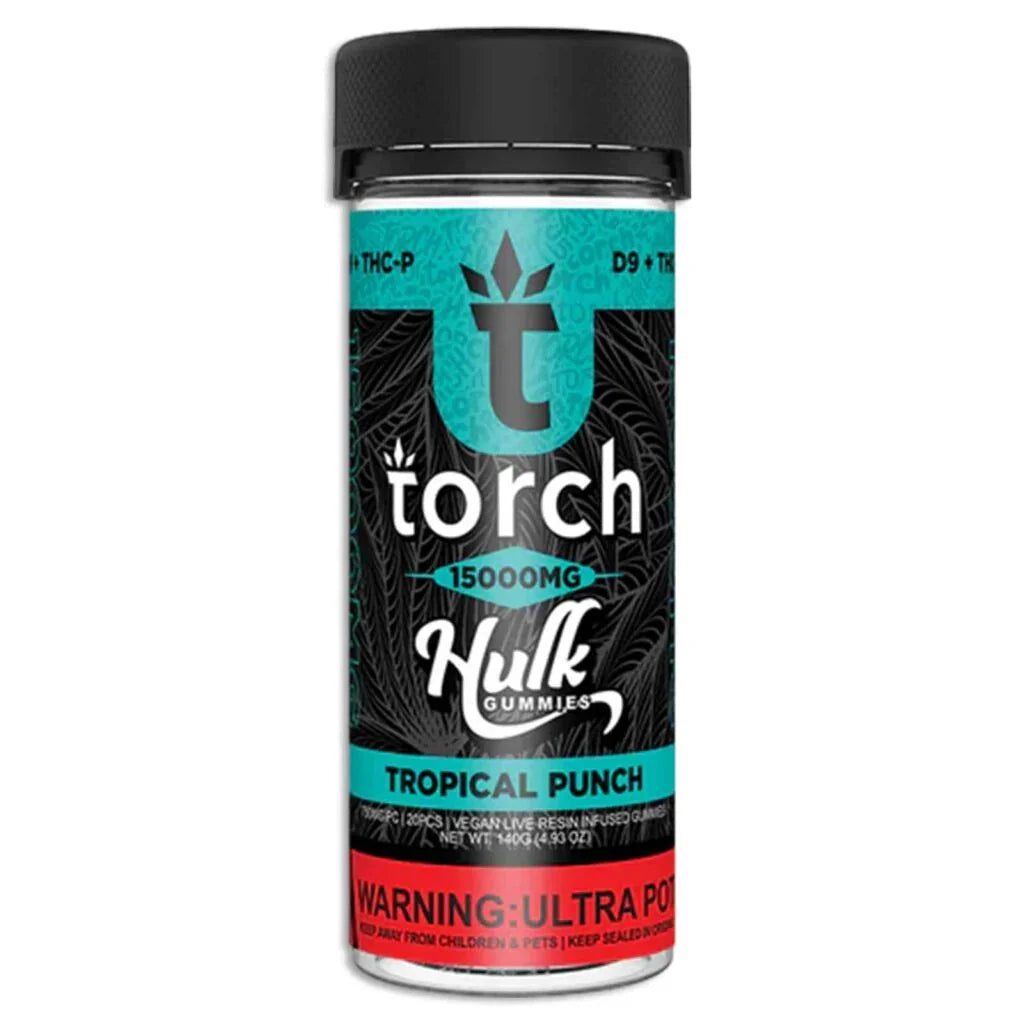 Torch Hulk Gummies 15000mg 20ct Torch Coastal Hemp Co
