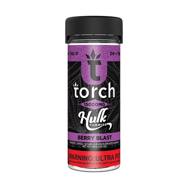 Torch Hulk Gummies 15000mg 20ct Torch Coastal Hemp Co