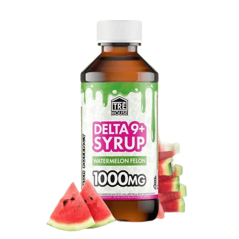 TreHouse Delta-9 THC Syrup 1000 mg - Coastal Hemp Co