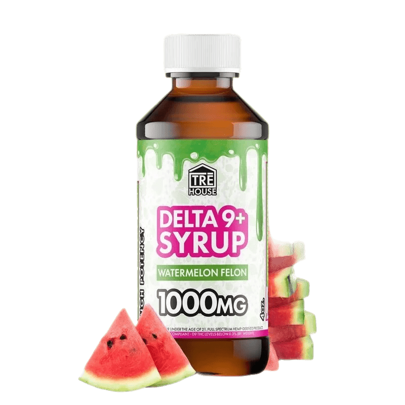 TreHouse Delta-9 THC Syrup 1000 mg - Coastal Hemp Co