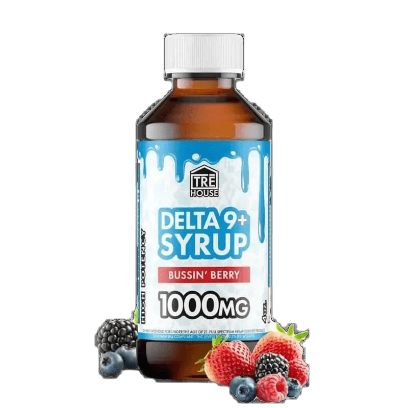 TreHouse Delta-9 THC Syrup 1000 mg - Coastal Hemp Co - Coastal Hemp Co