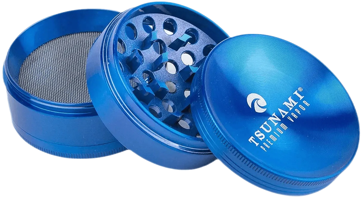 Tsunami Dry Herb Grinder 63mm - Coastal Hemp Co
