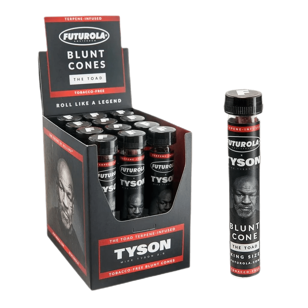 Tyson 2.0 Futurola Terpene Infused Blunt Cone | The Toad | Tobacco Free - Coastal Hemp Co
