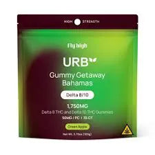 Urb D8/D10 THC Gummies 1750mg Lifted Made Coastal Hemp Co