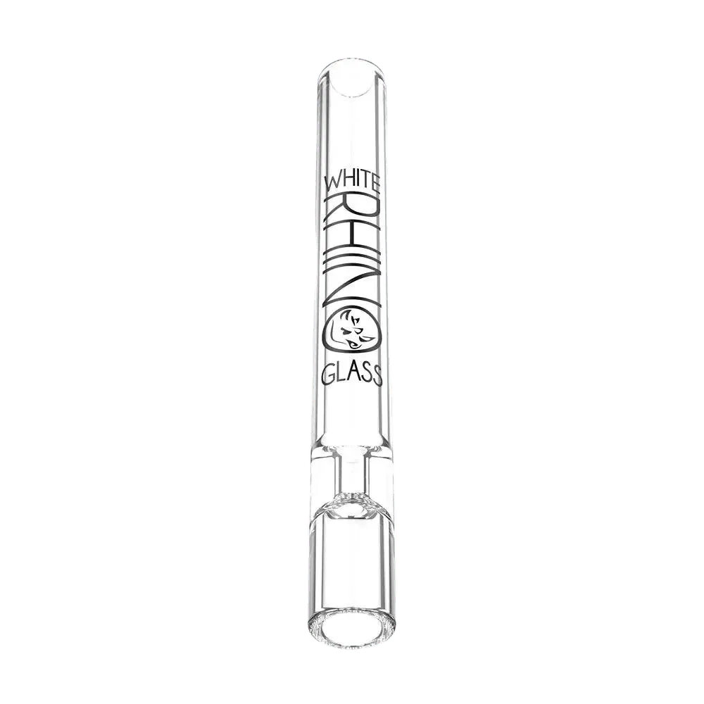 White Rhino Glass Chillum One Hitter - Coastal Hemp Co