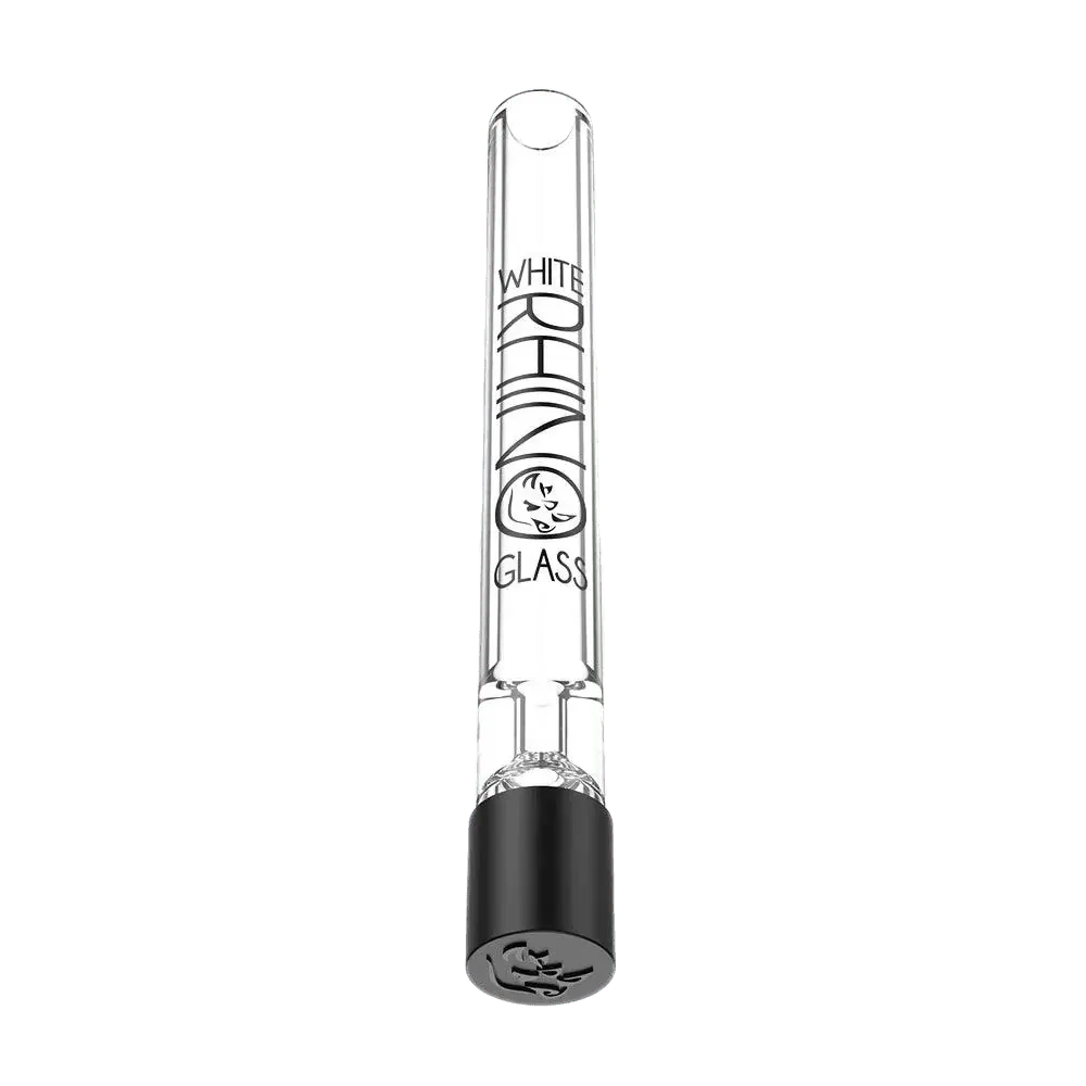 White Rhino Glass Chillum One Hitter - Coastal Hemp Co