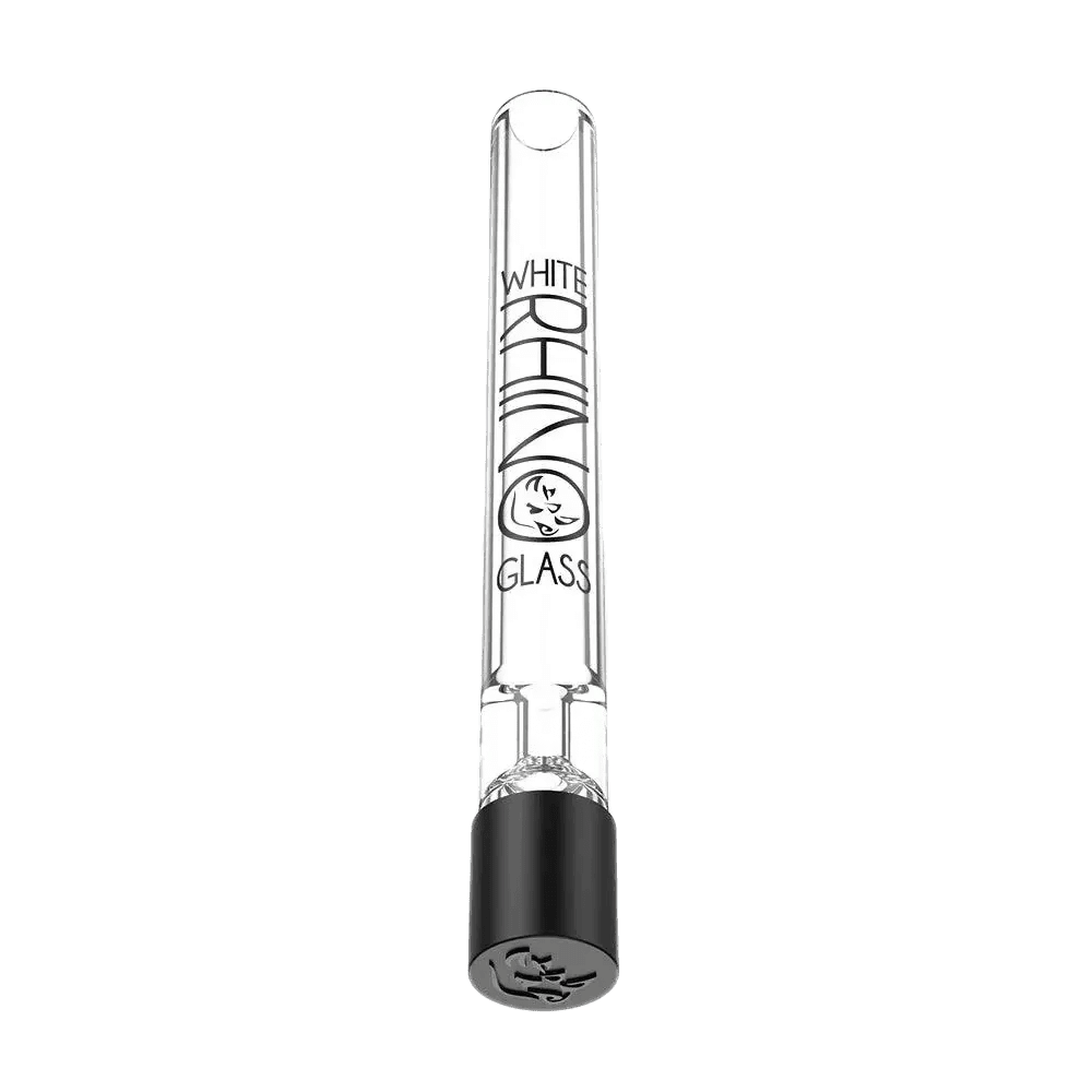 White Rhino Glass Chillum One Hitter - Coastal Hemp Co