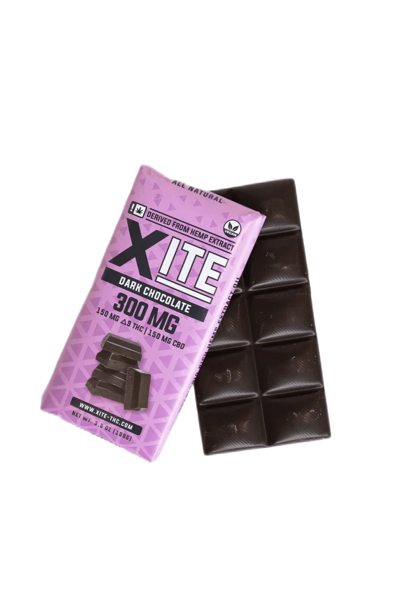 - Xite D9 Chocolate Large Bars (300mg) - Shop Coastal Hemp Co