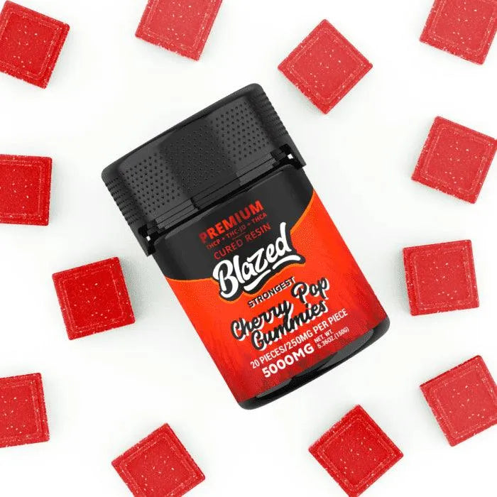 THCA + Delta 9P 5000 MG Gummies - Blazed - Coastal Hemp Co