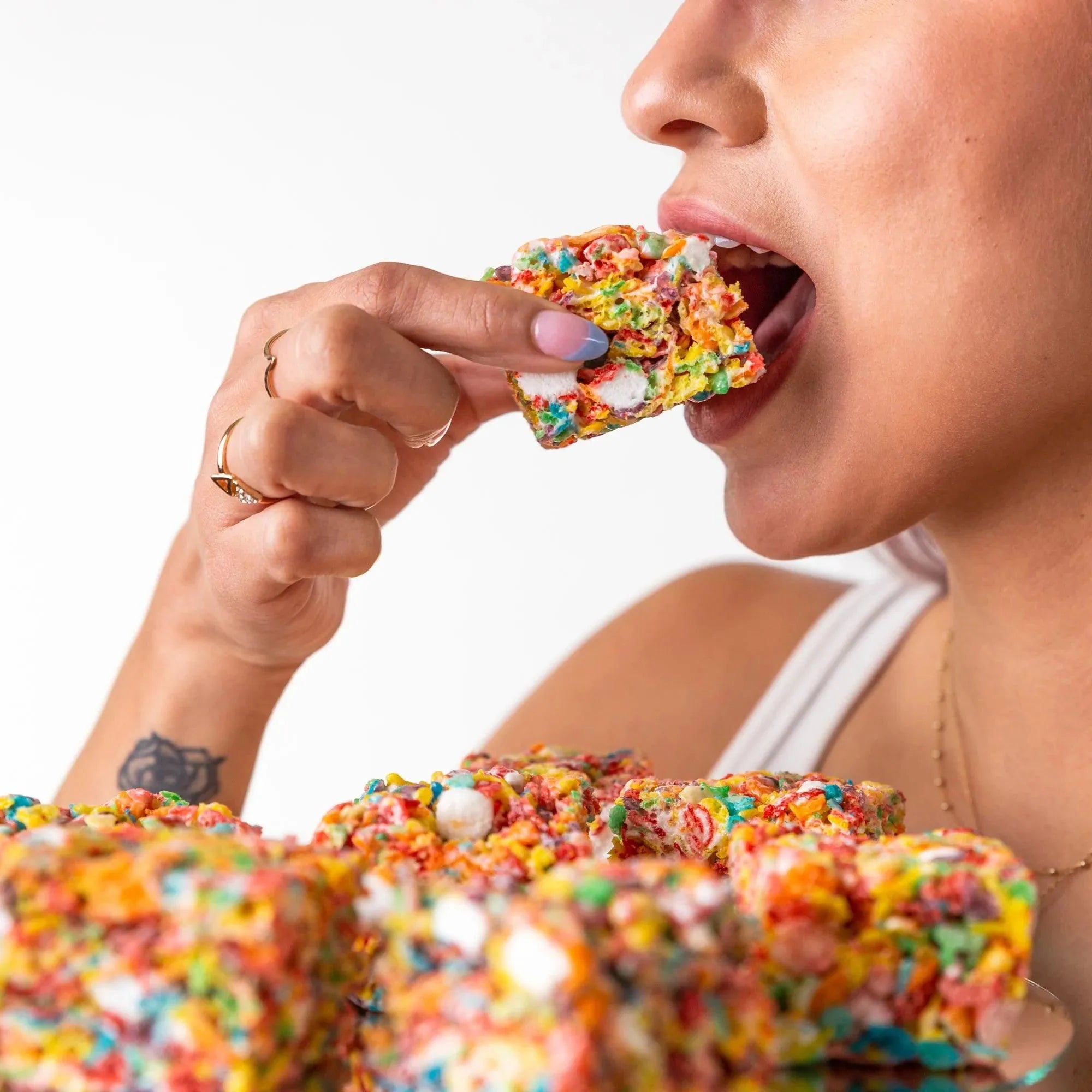 Delta 9 Crispy Squares (Rainbow) - Coastal Hemp Co - Coastal Hemp Co