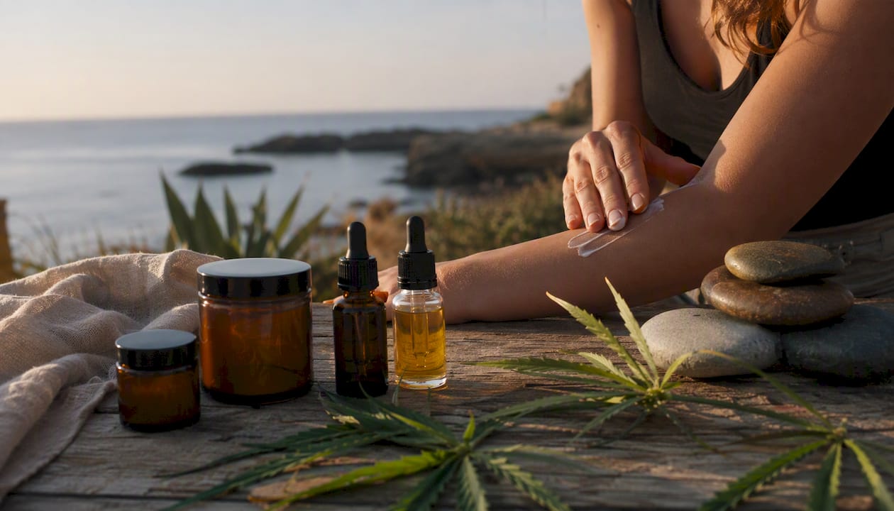 Hemp recovery products and topical application