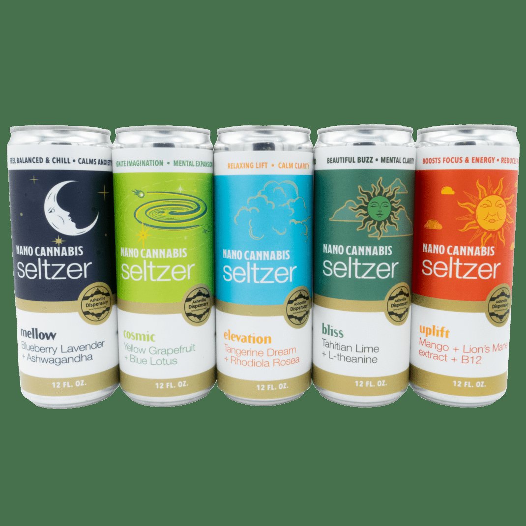 Seltzers and Infused Beverages - Coastal Hemp Co