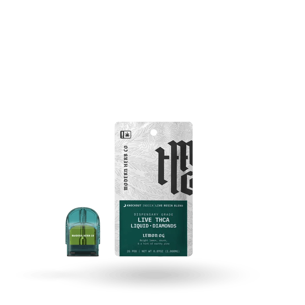 Modern Herb Co Liquid Diamonds THCA Pod | 2g Modern Herb Co Coastal Hemp Co