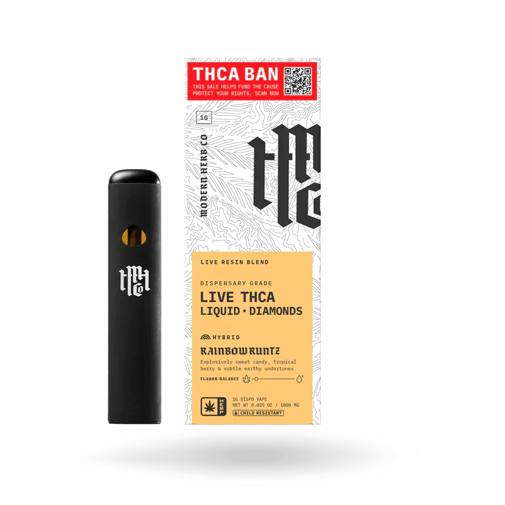 Modern Herb Co Liquid Diamonds THCA Disposable 1G Modern Herb Co Coastal Hemp Co