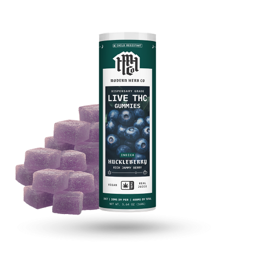 Modern Herb Co Delta 9 Live Resin Gummies: Couch Lock Blend Modern Herb Co Coastal Hemp Co