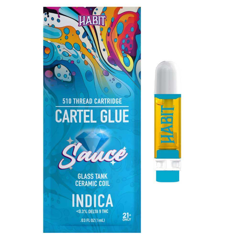 Habit THCA Sauce Ceramic Coil Cartridge | 1G Habit Coastal Hemp Co