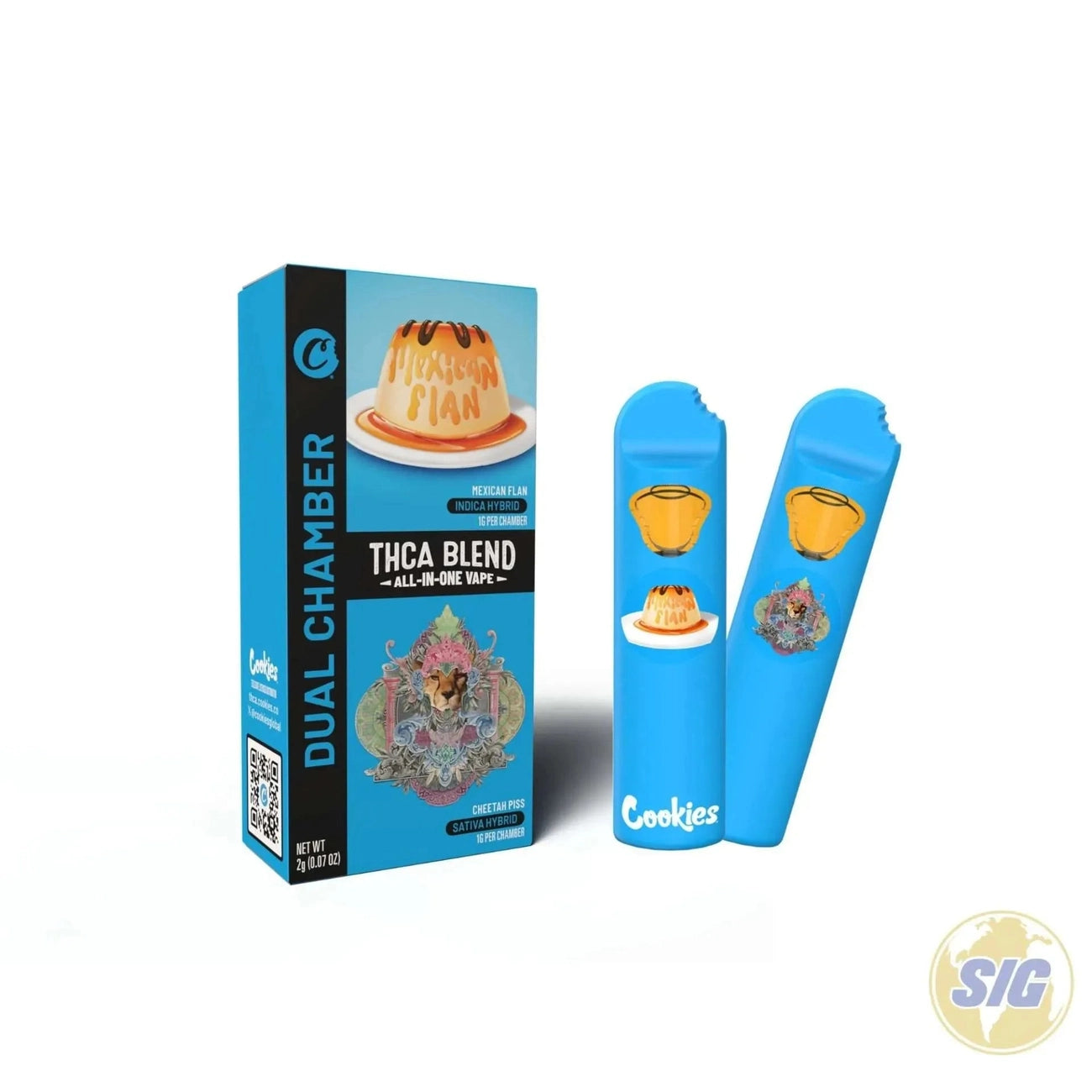 Cookies 2g Dual Chamber THCA Disposable Cookies Coastal Hemp Co