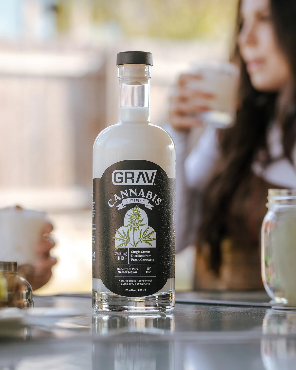 Grav Black Label D9 Hemp Spirit 750mL Bottle