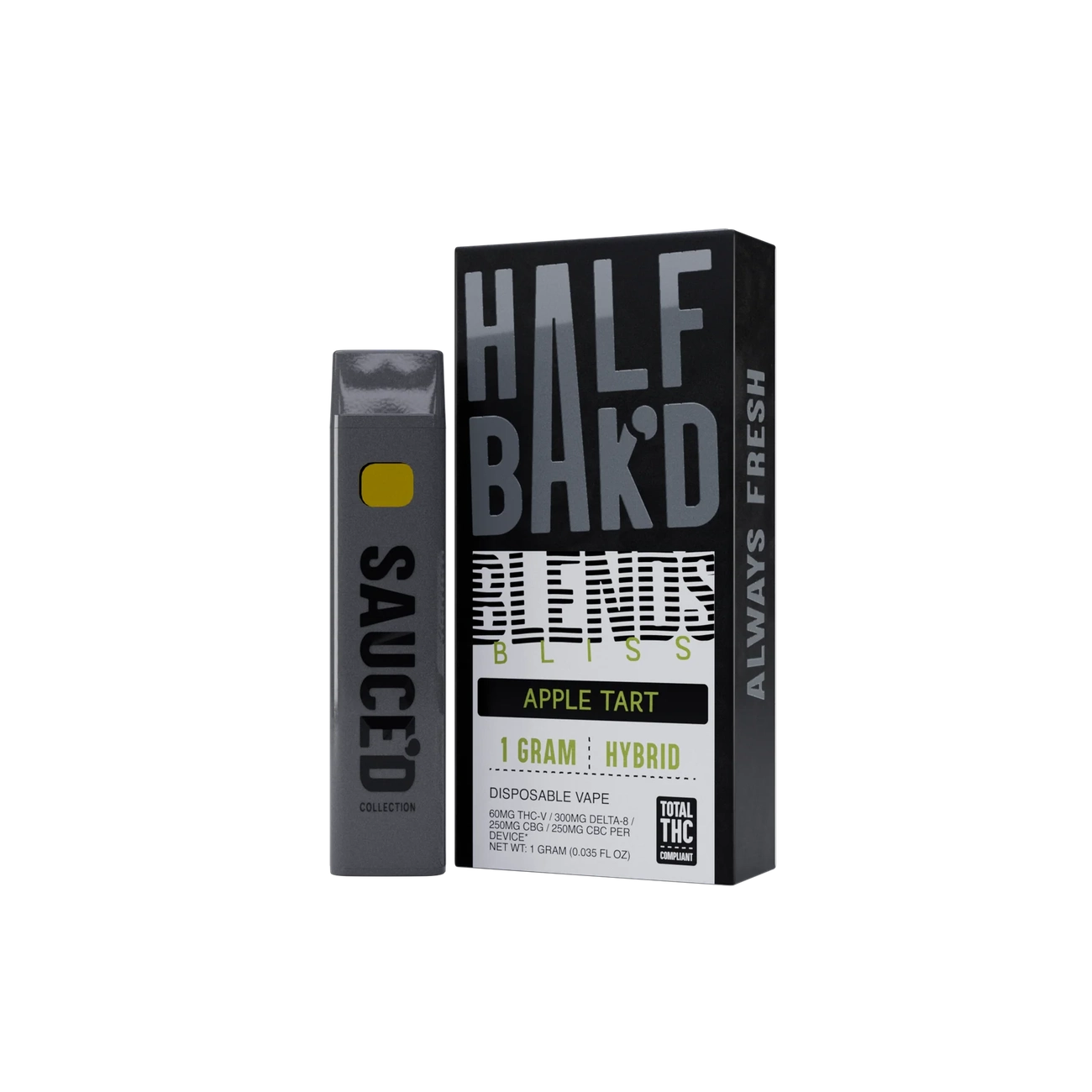 halfpipe disposable vape review Apple Tart (Hybrid) COLOR:GRADIENT BLUE How to Know When pack