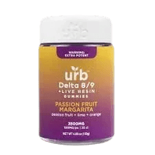 Urb 3500 mg D8/D9 Gummies Vegan - Coastal Hemp Co