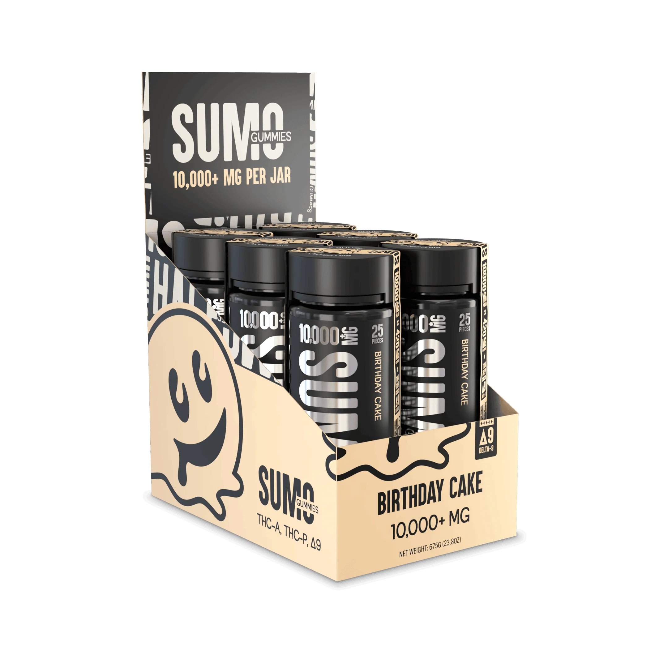 HALF BAK'D - Sumo Gummies 10,000MG | 6-Pk