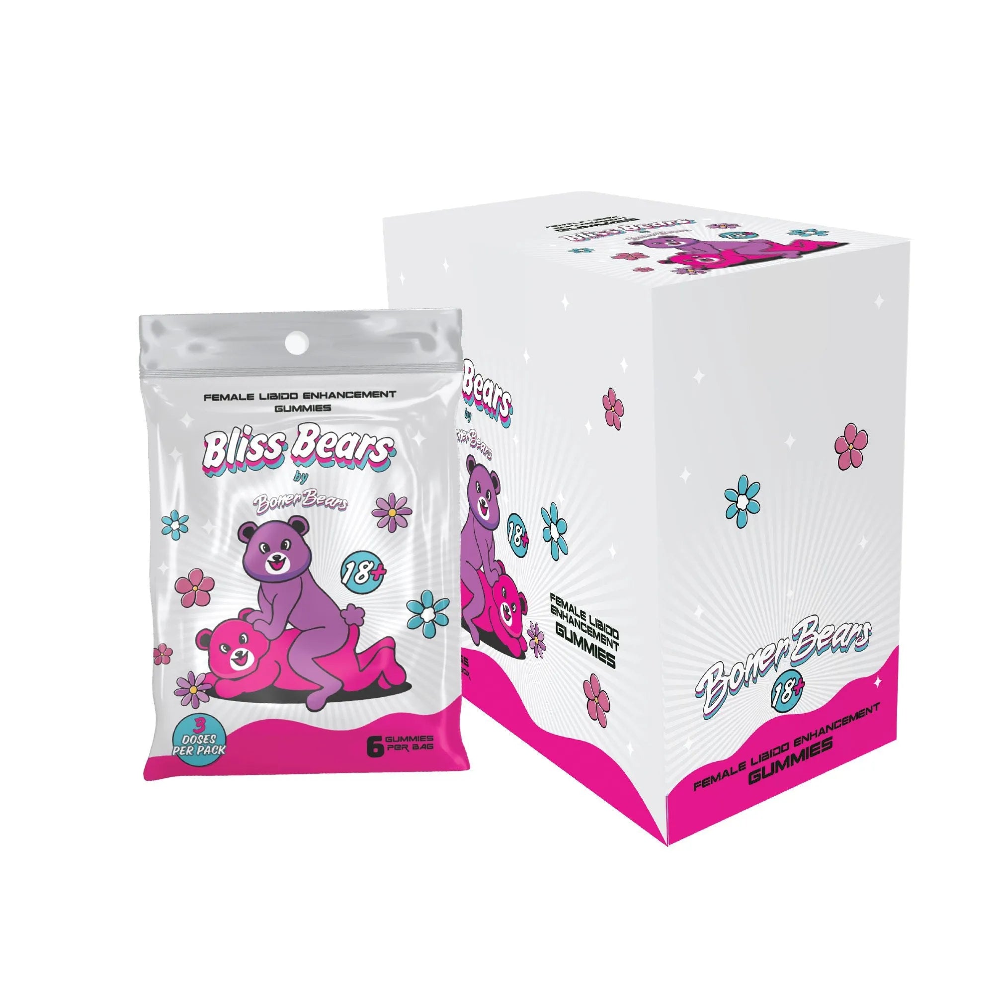 Bliss Bears Female Enhancement Gummy AT Distro Coastal Hemp Co