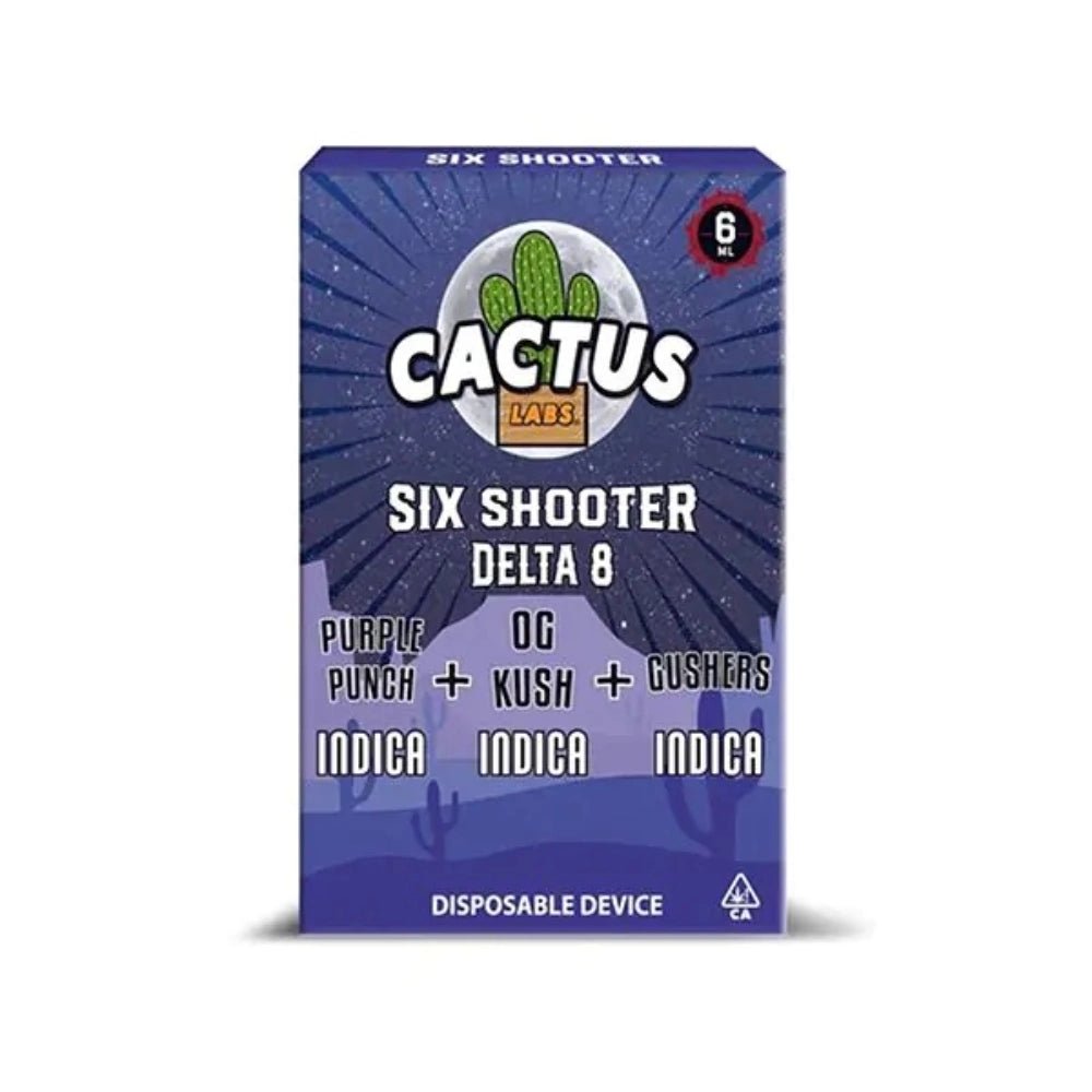 Cactus Labs Delta 8 Six Shooter Disposable Pen - Coastal Hemp Co