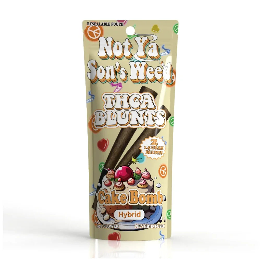 NYSW THCa Blunts 2pk Not Ya Sons Weed Coastal Hemp Co - Cake Bomb