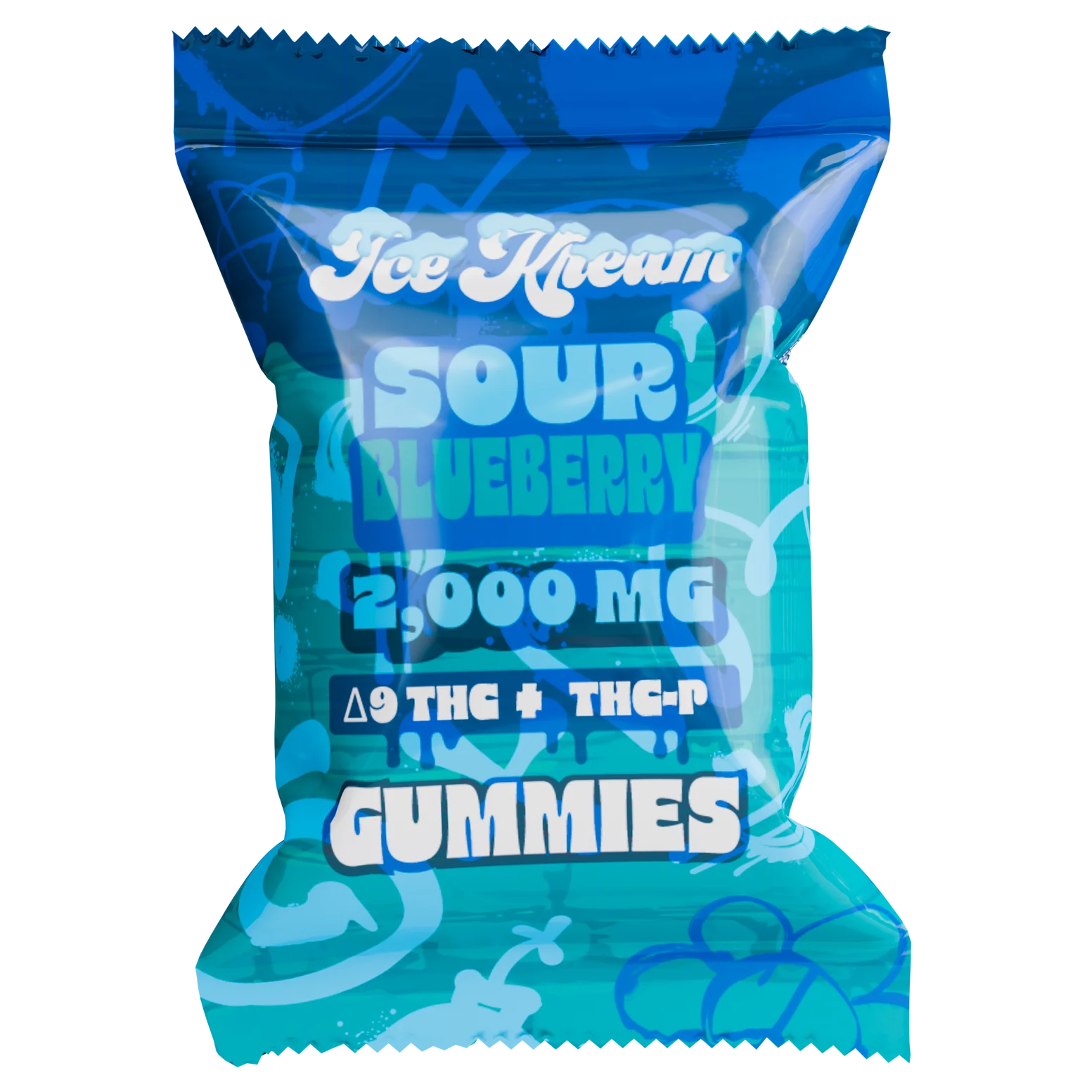 Ice Kream Single 2000mg Gummy - Coastal Hemp Co