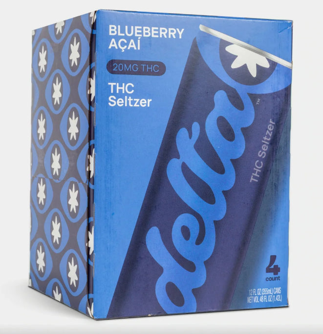 Delta Cannabis Water 20mg THC Infused - Coastal Hemp Co