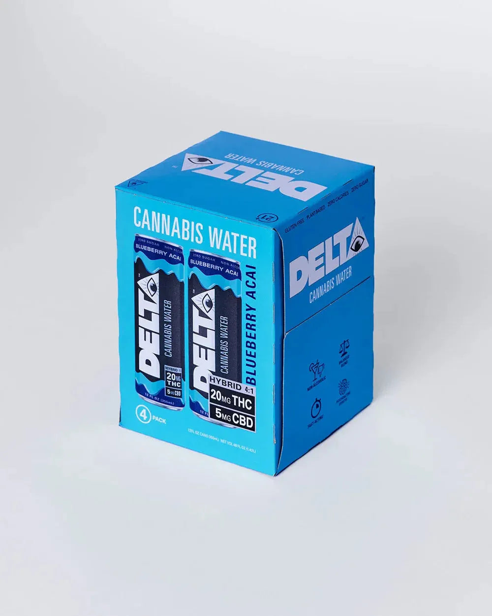 DELTA - Cannabis Water 20mg Delta Coastal Hemp Co