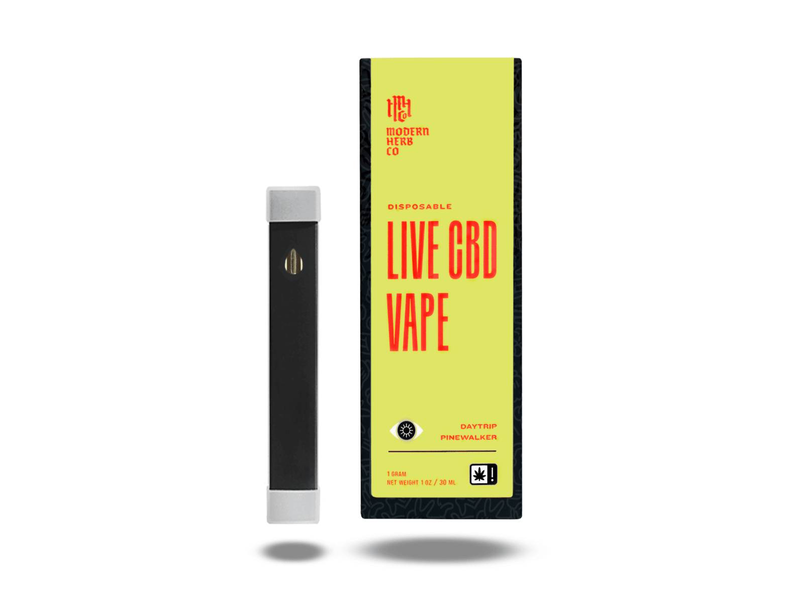 Modern Herb Live Resin CBD Disposable 1G