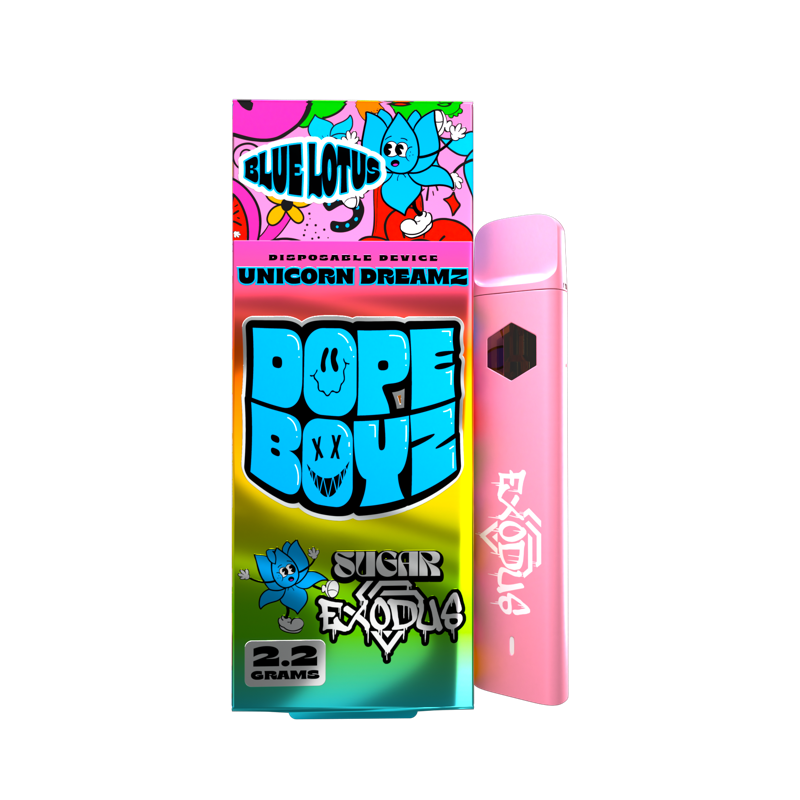 Exodus Blue Lotus Dope Boyz Disposable 2.2g - Coastal Hemp Co