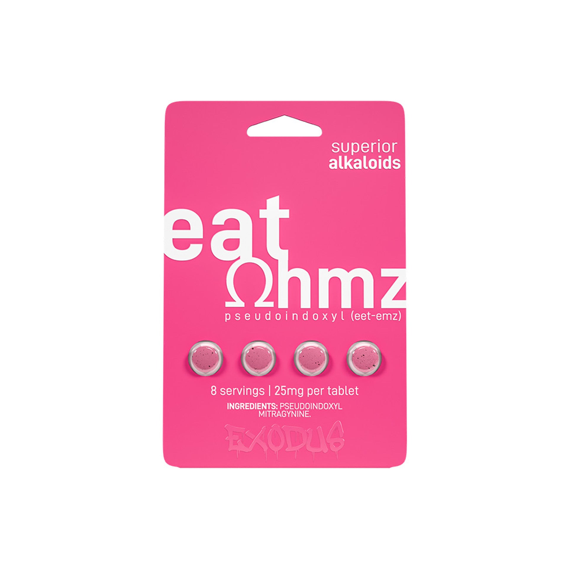 Eat Ohmz Pseudo + 7-OH Kratom Tablets