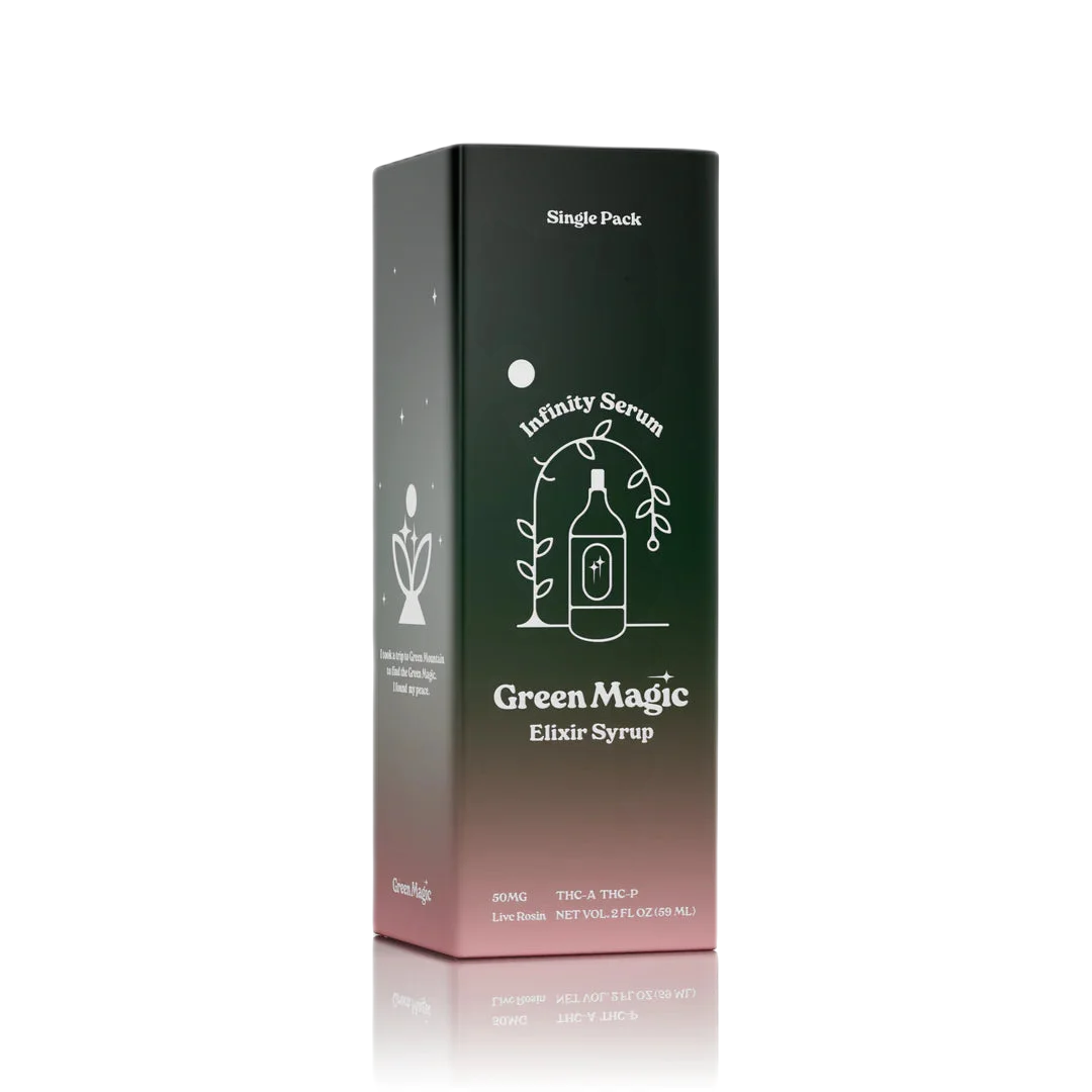 QWIN - Green Magic Elixir THC-A Syrup - Shop Coastal Hemp Co