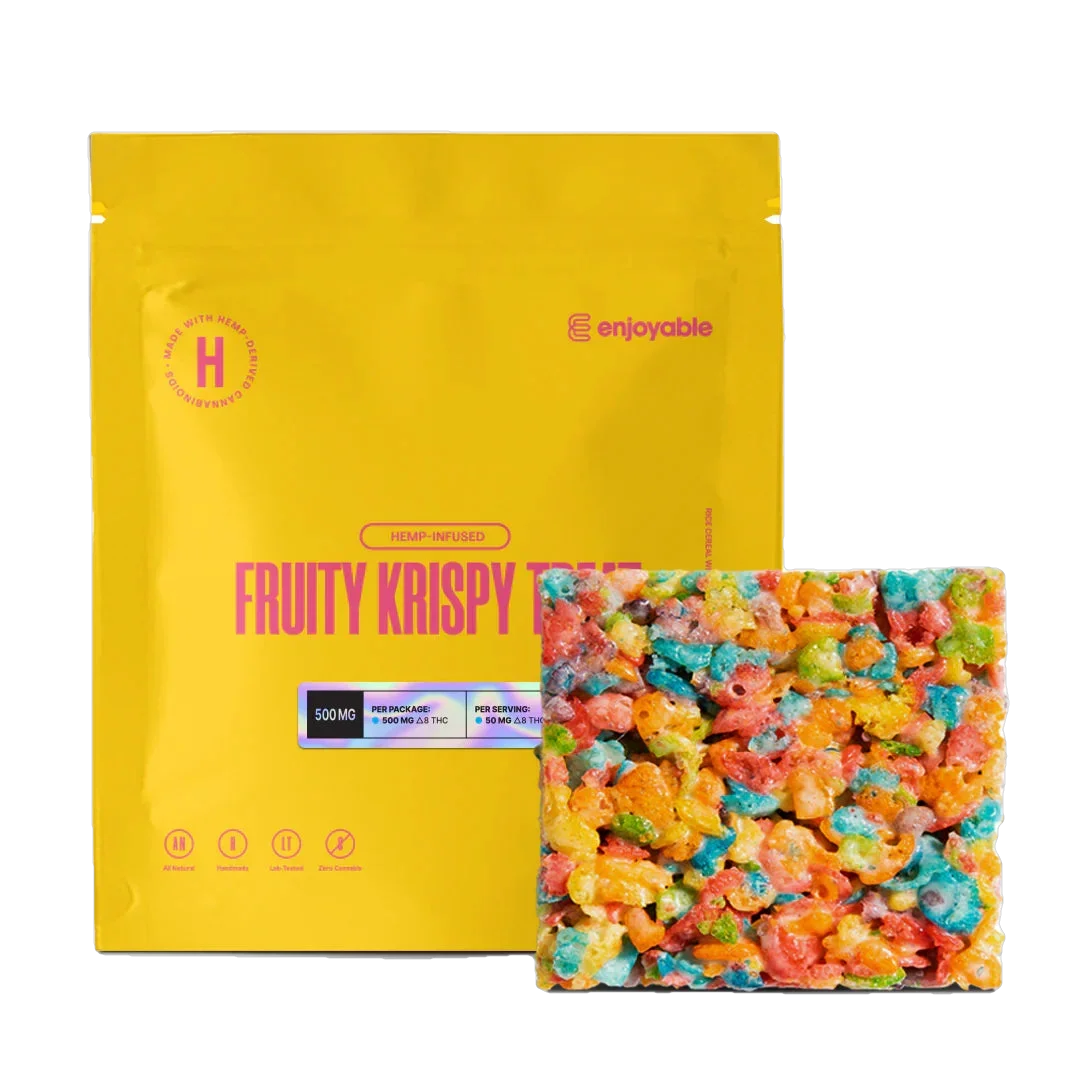 Enjoyable D8 Brownies 500 mg and 1000 mg - Coastal Hemp Co