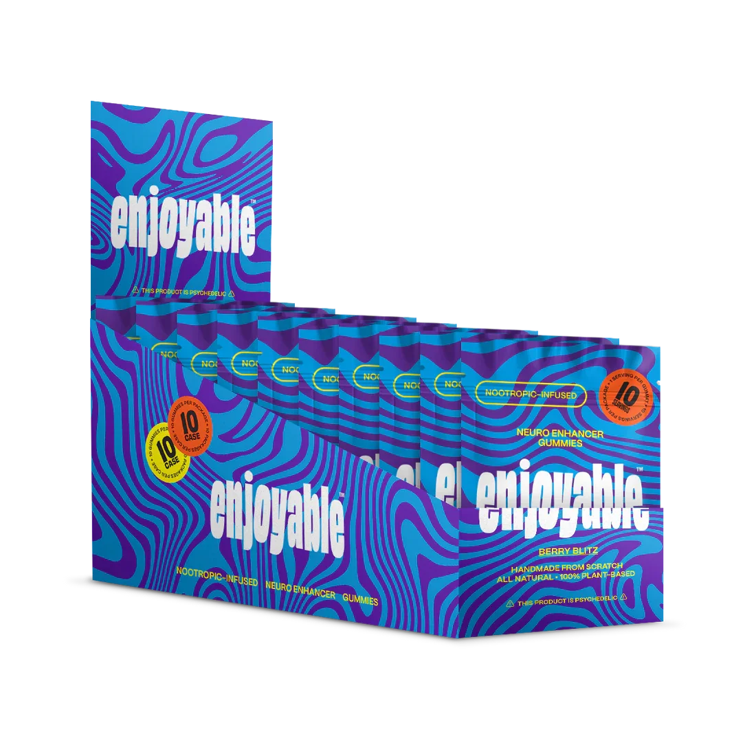 Enjoyable Neuro Enhancer Gummies Enjoyable Coastal Hemp Co