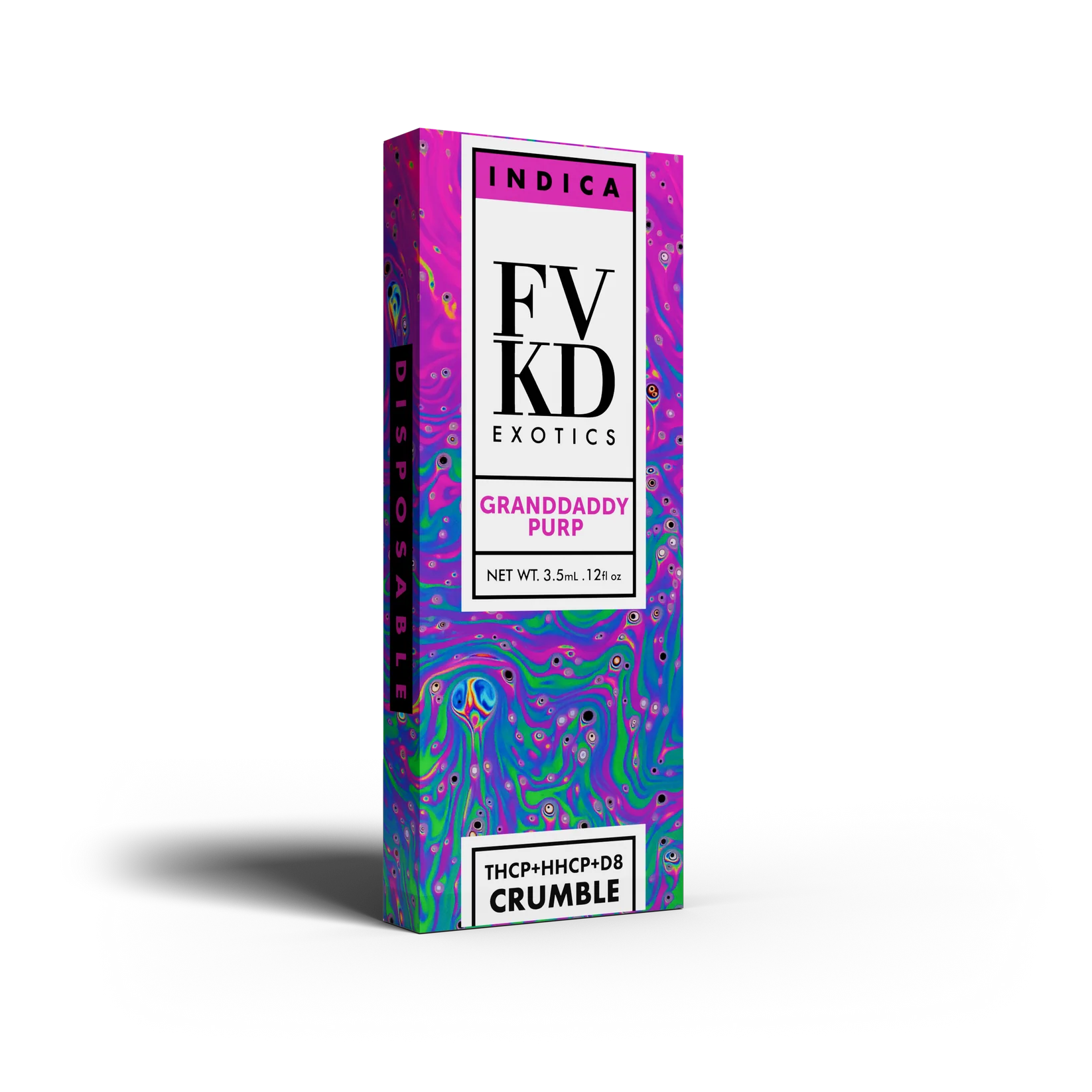 FVKD Exotics Crumble Disposable 3.5G - Coastal Hemp Co