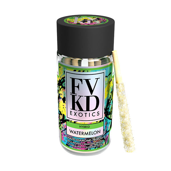 FVKD Exotics THCA Liquid Diamond PREROLLS | 7.5G