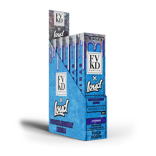 FVKD x Loud THCA Rosin Syringe 3.5G | 5-Count BOX - Coastal Hemp Co