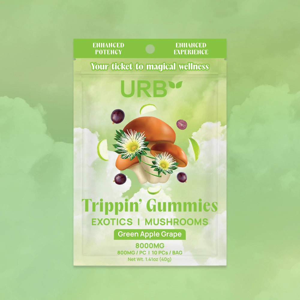 Urb Trippin' Mushroom Gummies Lifted Made Coastal Hemp Co