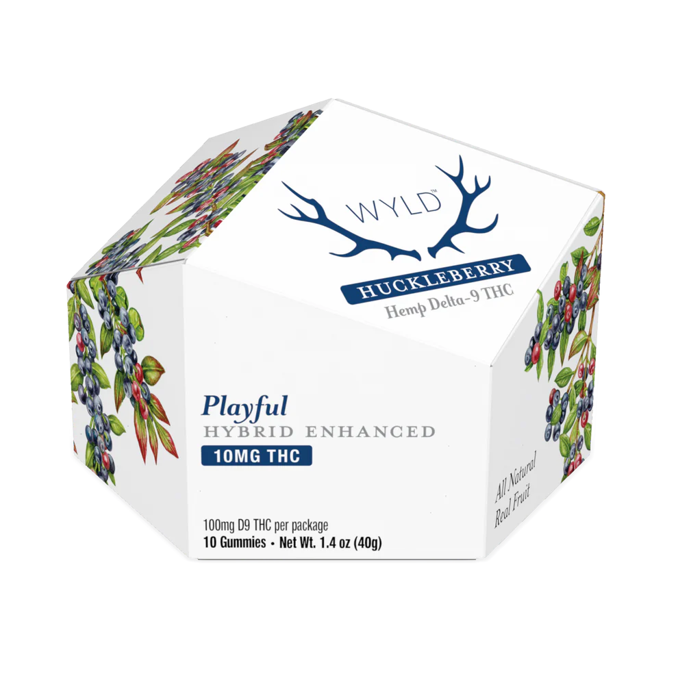 WYLD THC Gummies Hemp-Derived | 10mg WYLD Coastal Hemp Co
