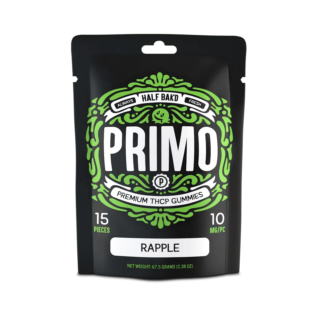 Half Bak'd PRIMO THCP Gummies Half Bak'd Coastal Hemp Co